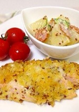 鮭のマスタードフライ-レシピのメイン写真