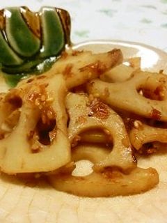 レンコンのきんぴら-レシピのメイン写真