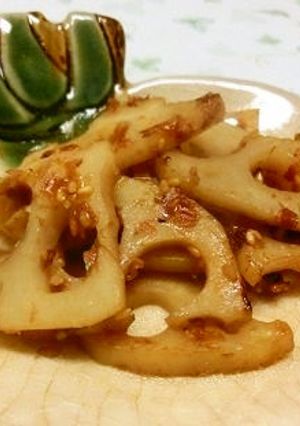 レンコンのきんぴら-レシピのメイン写真
