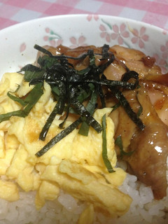 鶏の照り焼きで親子丼-レシピのメイン写真