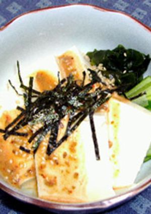 韓国風豆腐サラダ胡麻ドレベース-レシピのメイン写真
