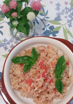♪まるごとトマトの炊き込みご飯♪-レシピのメイン写真