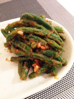 さやいんげんのピーナツバターあえ-レシピのメイン写真