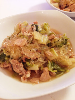 豚肉と白菜と春雨の旨煮-レシピのメイン写真