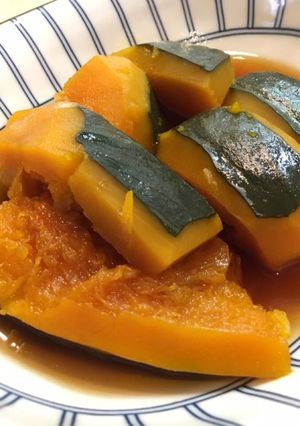 我が家の『かぼちゃの煮物♪』-レシピのメイン写真