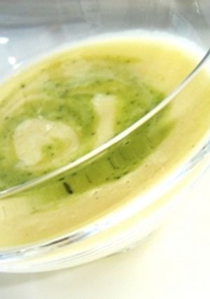 豆乳ベースの健康系ビシソワーズ-レシピのメイン写真