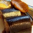 圧力鍋使用 骨まで食べられる秋刀魚の梅煮