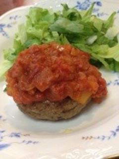 ハンバーグ 家庭風-レシピのメイン写真