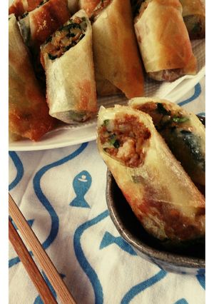 カレールーで簡単!カレー春巻き-レシピのメイン写真
