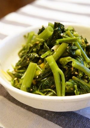 空芯菜の塩レモン炒め-レシピのメイン写真