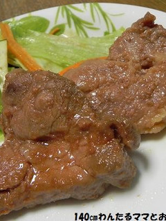 簡単★豚ブロックのBBQ焼き-レシピのメイン写真