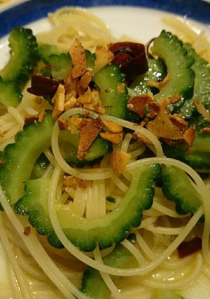 ゴーヤ好きの為のゴーヤのペペロンチーノ-レシピのメイン写真
