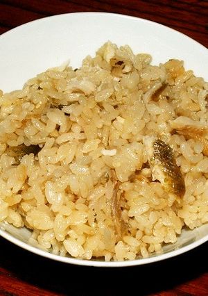 鮎めし-レシピのメイン写真