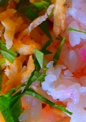 残り物でなんちゃってちらし-レシピのメイン写真