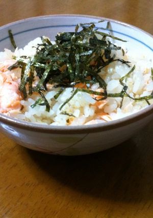 【マゼカル】サケ釜飯-レシピのメイン写真