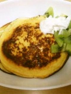 スフレみたいなヨーグルトパンケーキ-レシピのメイン写真