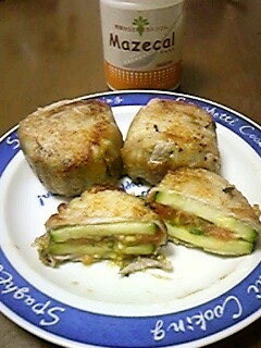 【マゼカル】夏野菜の豚肉巻きステーキ-レシピのメイン写真