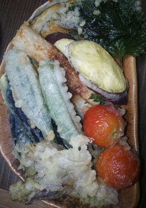 夏野菜の美味しいてんぷら(﹡ˆ﹀ˆ﹡)-レシピのメイン写真