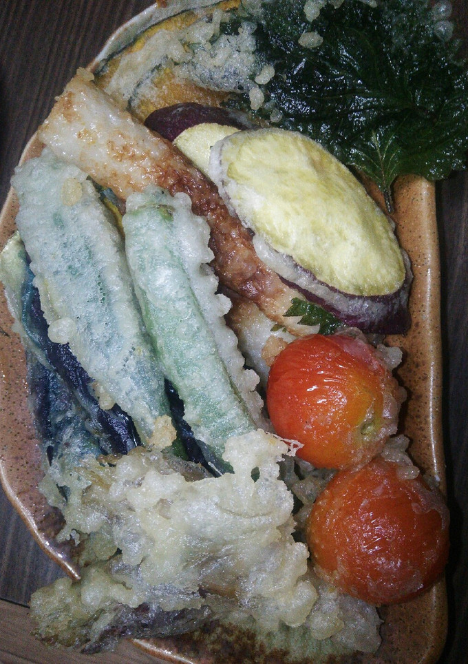 夏野菜の美味しいてんぷら(﹡ˆ﹀ˆ﹡)-レシピのメイン写真