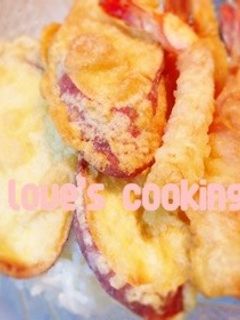 簡単3ステップ!イモとエビの天丼-レシピのメイン写真