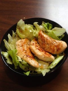 鶏ささみステーキサラダ-レシピのメイン写真