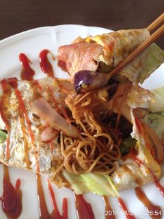 焼きそば〜茄子version〜-レシピのメイン写真