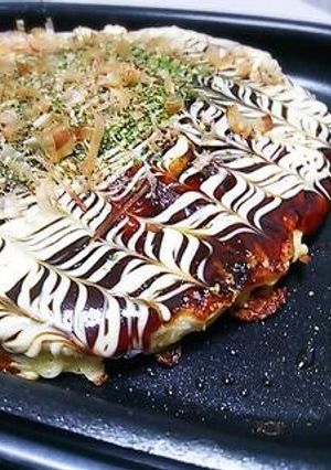 量りは大匙スプーンだけ!簡単お好み焼き-レシピのメイン写真