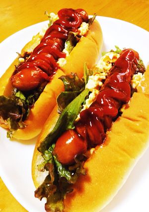 朝食時短ホットドッグ-レシピのメイン写真