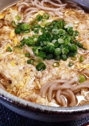 ランチに♪かき玉そば-レシピのメイン写真