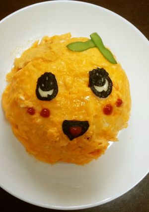 ふなっしーオムライス☆彡-レシピのメイン写真