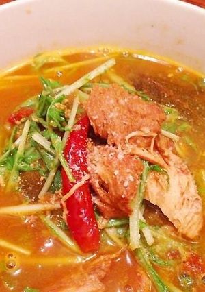 スパイシーチキンカレーうどん-レシピのメイン写真