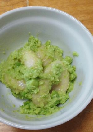 だんご粉で作ったずんだだんご-レシピのメイン写真