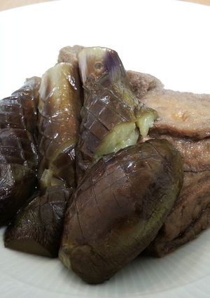 なすと厚揚げの煮物-レシピのメイン写真