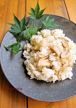 松茸の混ぜご飯-レシピのメイン写真