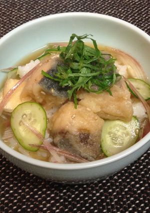 揚げ出しレモンぶりの冷や汁丼-レシピのメイン写真