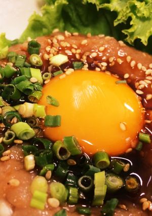絶品！簡単！美味しいまぐろユッケ♡-レシピのメイン写真