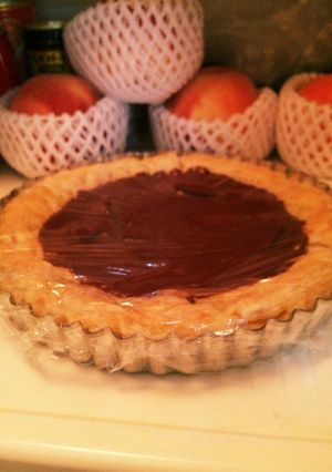 パイシートでつくるチョコホイップタルト♪-レシピのメイン写真