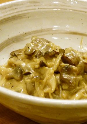 鶏レバーの簡単クリーム煮♪-レシピのメイン写真