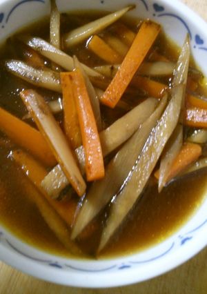 祖母の 一番美味しい きんぴらごほう-レシピのメイン写真