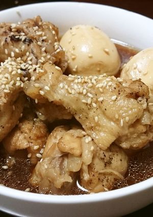 基本の手羽元の甘辛煮-レシピのメイン写真