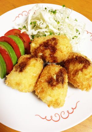 コーンクリームコロッケ♪こども大好き♪-レシピのメイン写真