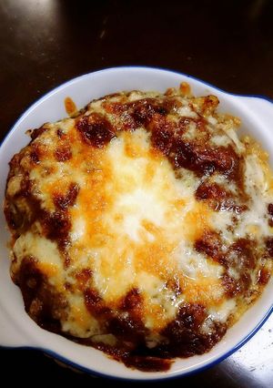 残りカレーでチーズ焼きカレー-レシピのメイン写真