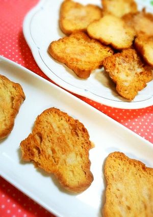 サクサク美味しい♡クロワッサンラスク♪-レシピのメイン写真