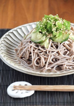 冷や汁風和え蕎麦-レシピのメイン写真