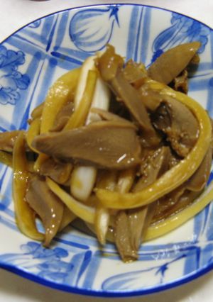 砂肝の酢の物-レシピのメイン写真