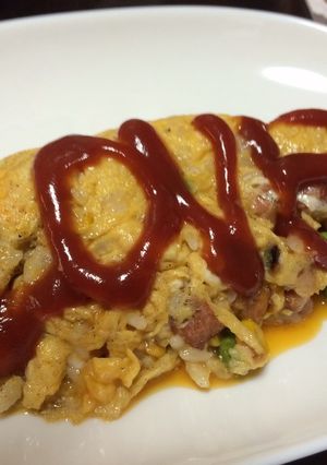スクランブル・オムライス-レシピのメイン写真