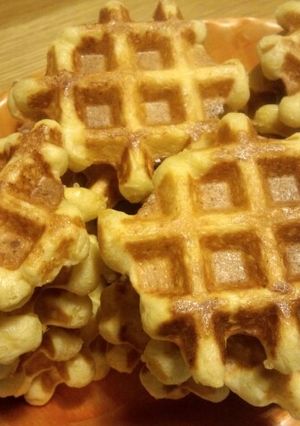 ベルギーワッフル-レシピのメイン写真