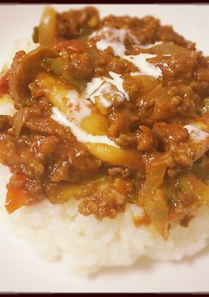 スタミナ夏野菜ドライカレー-レシピのメイン写真