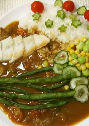夏野菜たっぷり★七夕カレー-レシピのメイン写真