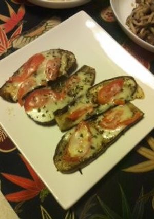 簡単フライパンで♪なすのトマトチーズ焼き-レシピのメイン写真